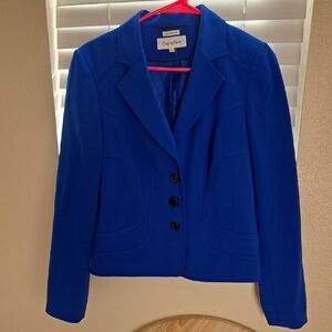Calvin Klein Collection Royal Blue Blazer